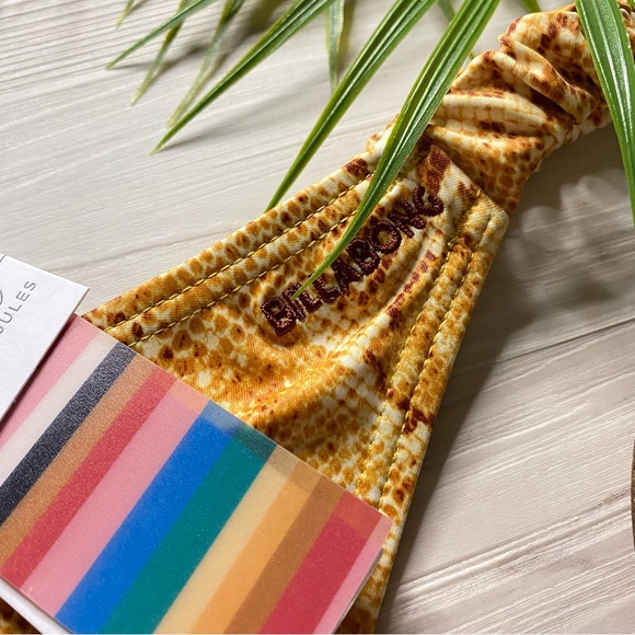 Billabong x Sincerely Jules ☀️ Snake Print Hike Bikini Bottoms - Picture 10 of 13